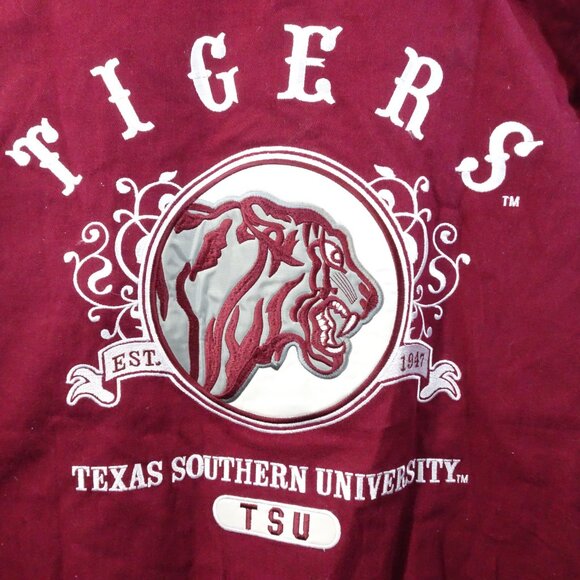 TEXAS SOUTHERN UNIVERSITY Big Boy Headgear Jacket NEW Size 5XL - Picture 7 of 7